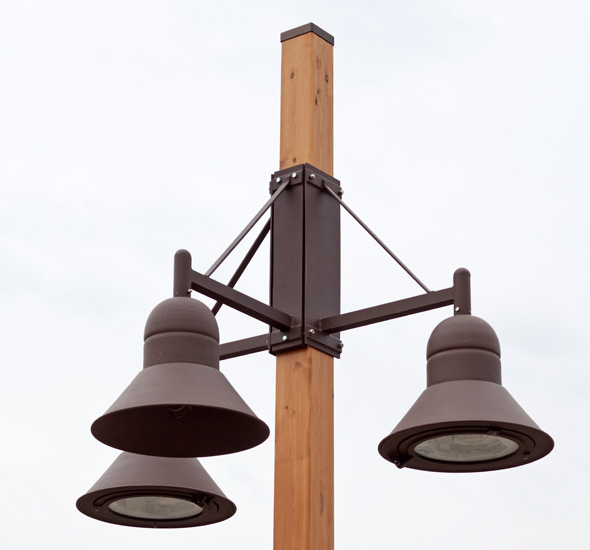Wood Poles for the St. Louis Zoo