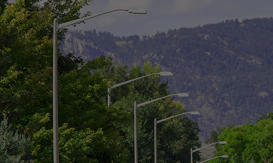 Custom Composite Light Poles