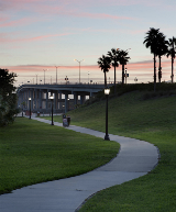 Whatley-waterway-light-poles-sunset