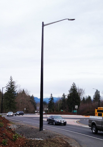 highway light pole