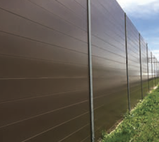 AcoustaShield12-inch high horizontal panel system