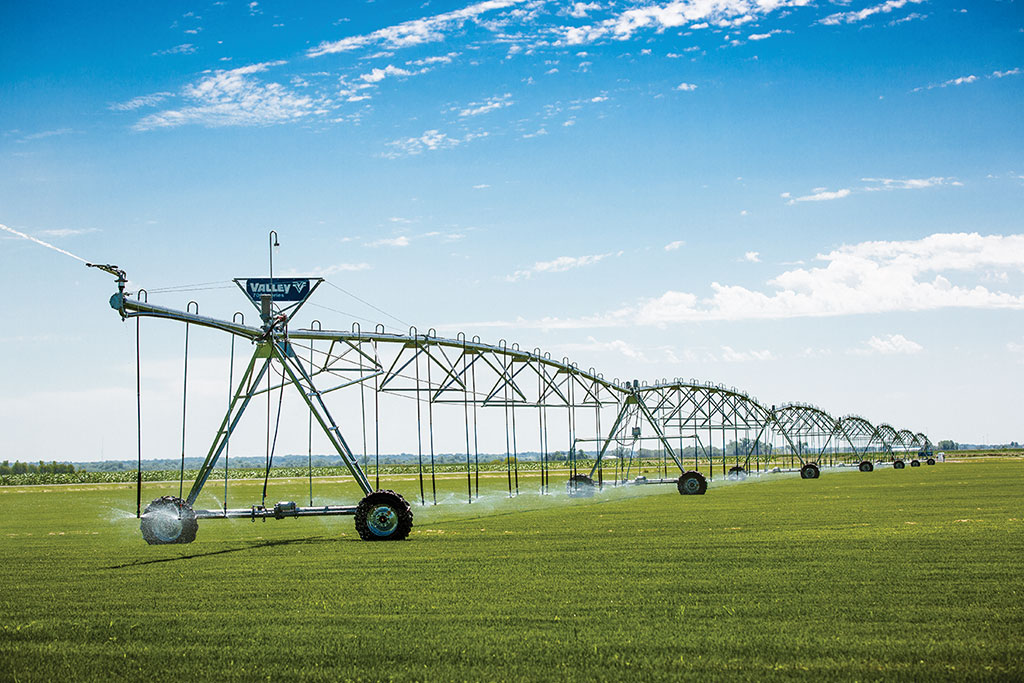 agriculture - center pivot irrigation