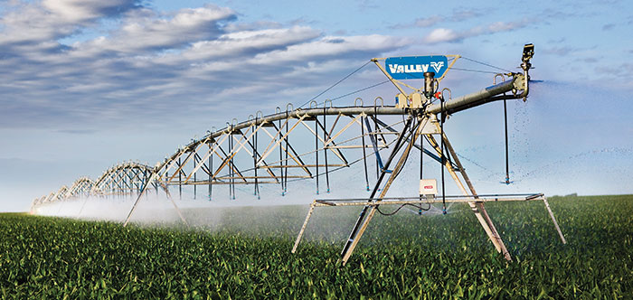 valley model 8120 center pivot irrigation machine