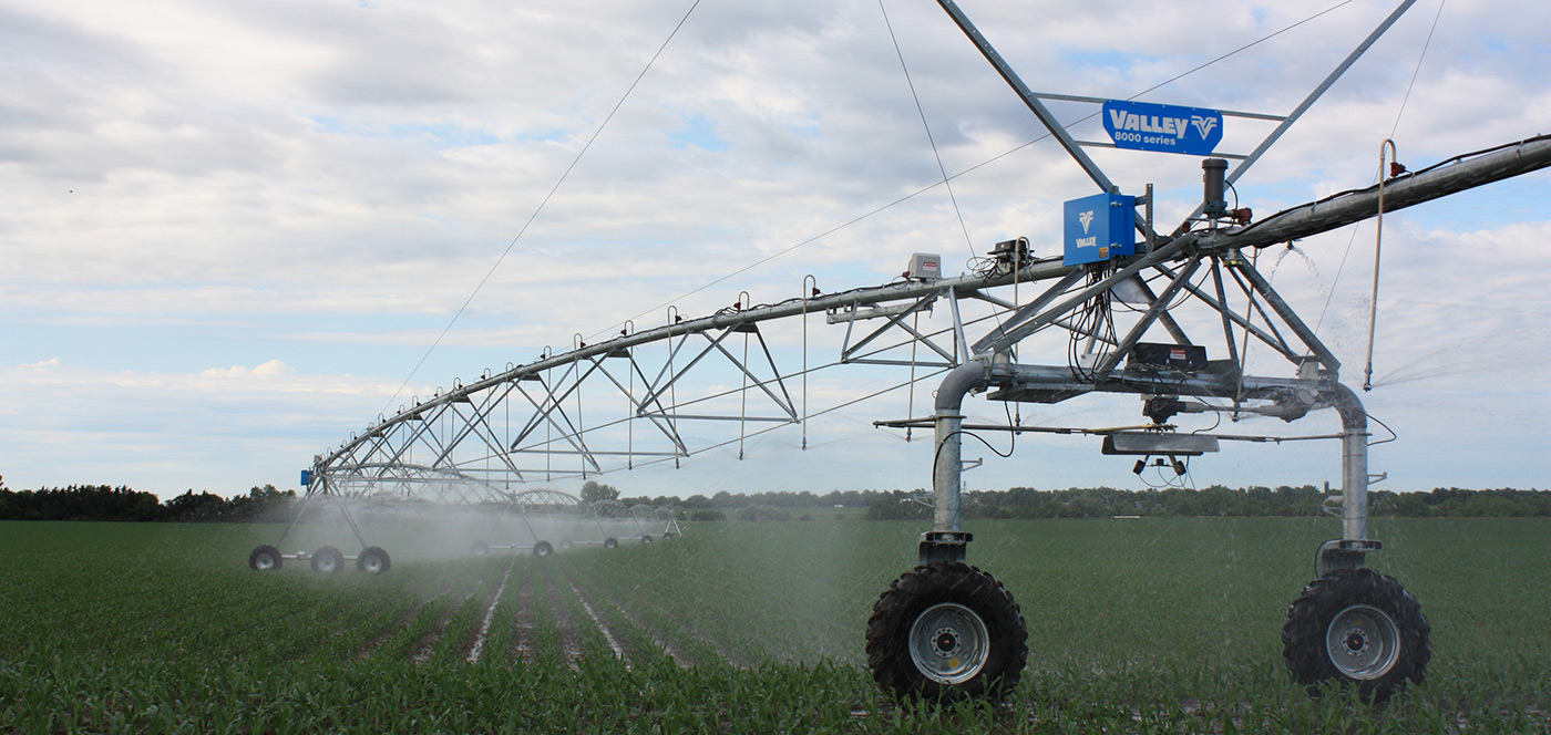 valley irrigation pivots system