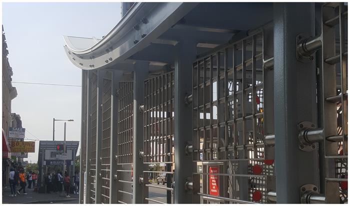 Galvanized Transit Station Philadelphia