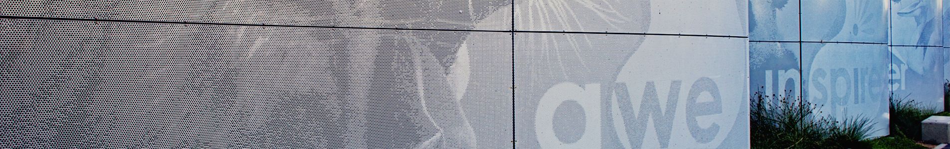 Substation fence art