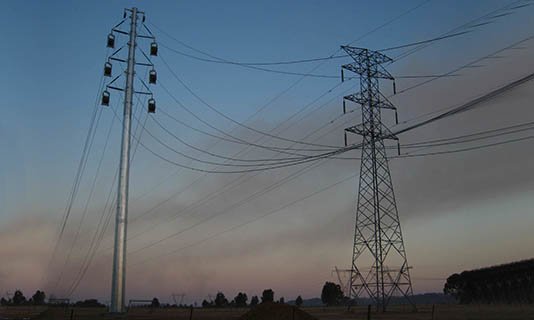 Transmission pole