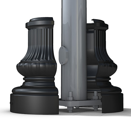 Valmont Structures Canada Decorative Accessories And Base Covers
